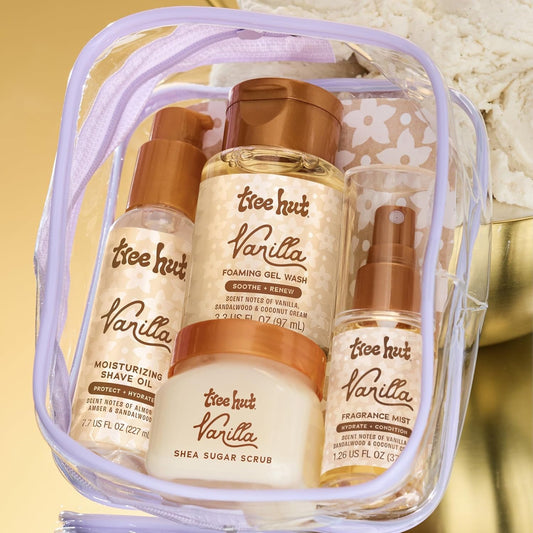 Tree Hut Vanilla Mini Everything Shower Gift Set